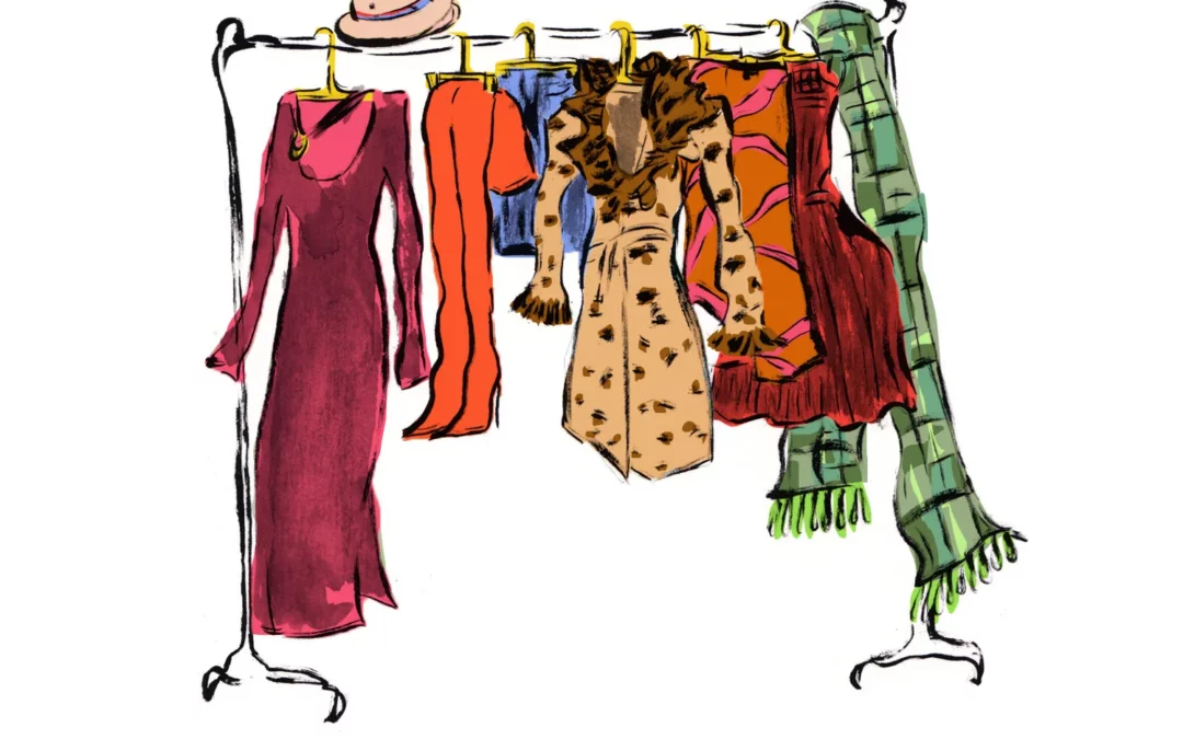 vintage clothes sale at The Old Workshop cafe, Sullington Manor Farm, West Sussex, RH20 4AE on September 21st & September 22nd 2024